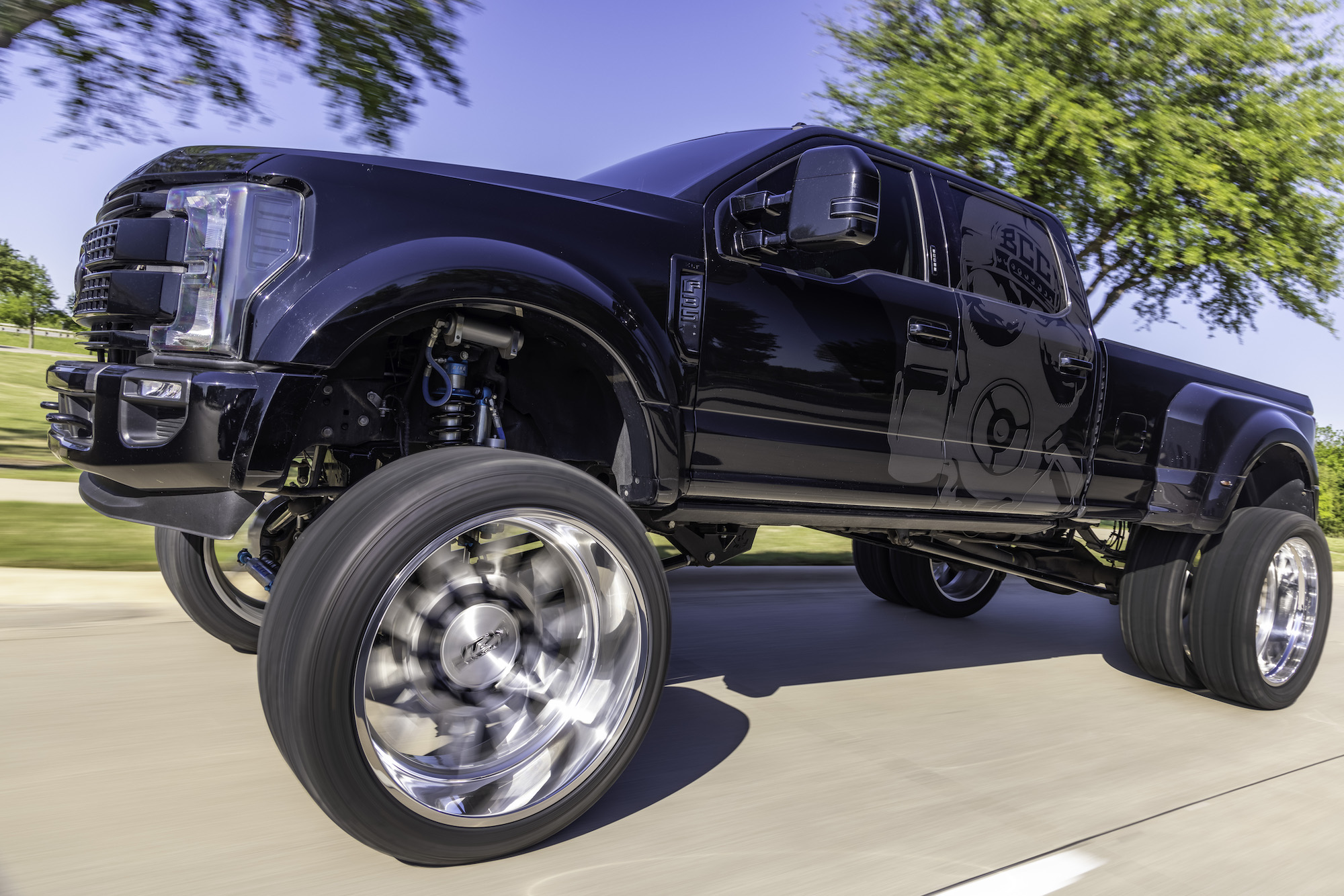 Ford F Superduty On X Inch Jtx Forged Wheels Jtx Forged