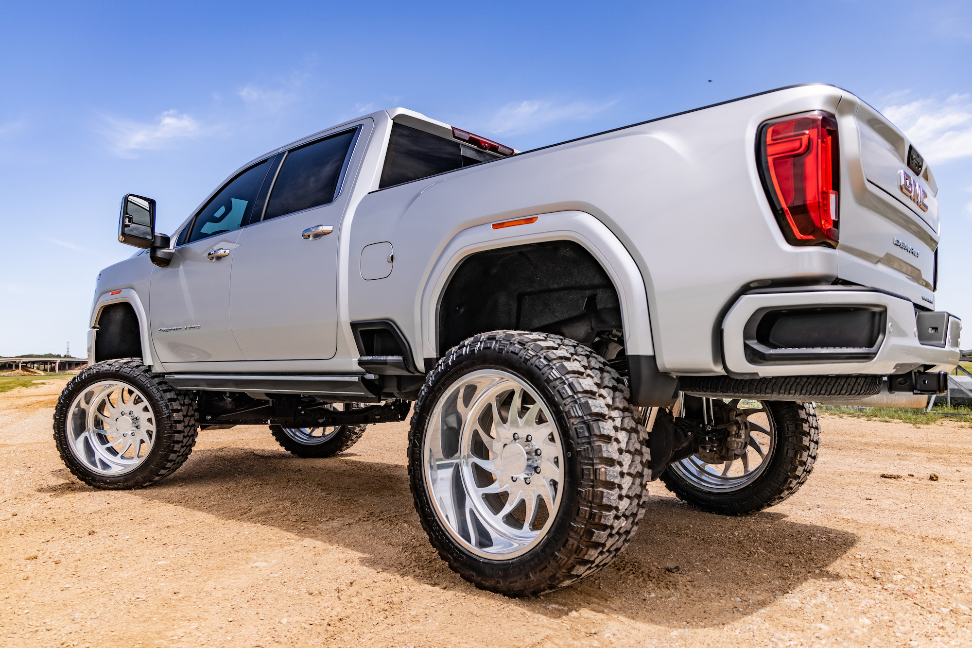 Gmc Sierra Hd With X Inch Jtx Forged Wheels Jtx Forged