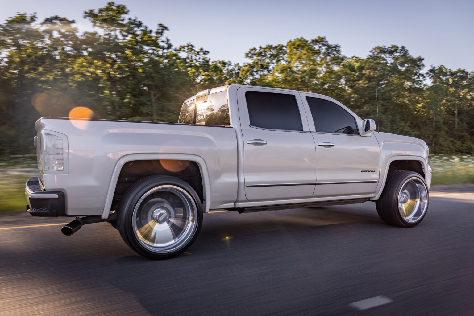 Leveled Gmc Sierra Denali On X Inch Jtx Forged Wheels Jtx Forged