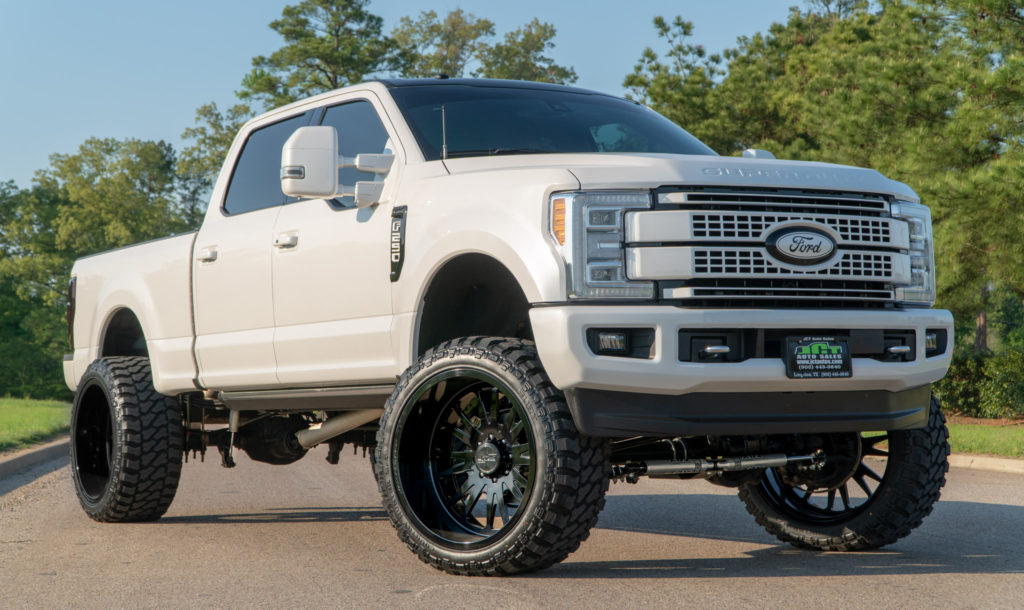 F250 Super Duty Platinum on 26x14inch JTX Wheels JTX