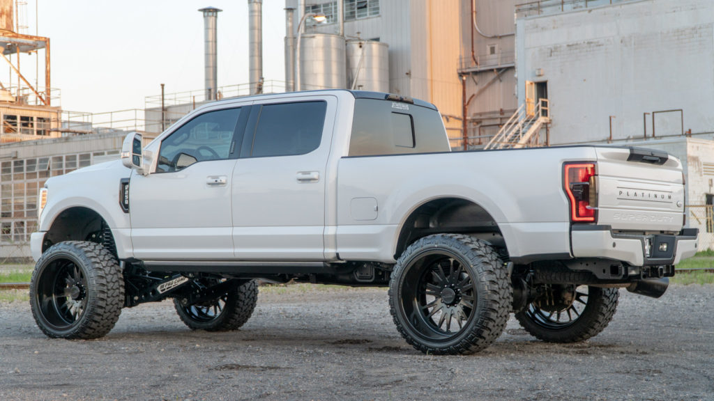 F250 Super Duty Platinum on 26x14inch JTX Wheels JTX