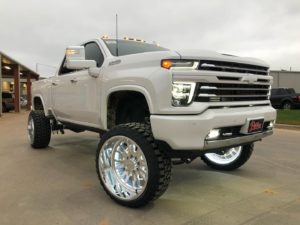 2020 Chevrolet 2500 High Country Duramax on 26x14-inch JTX Forged ...