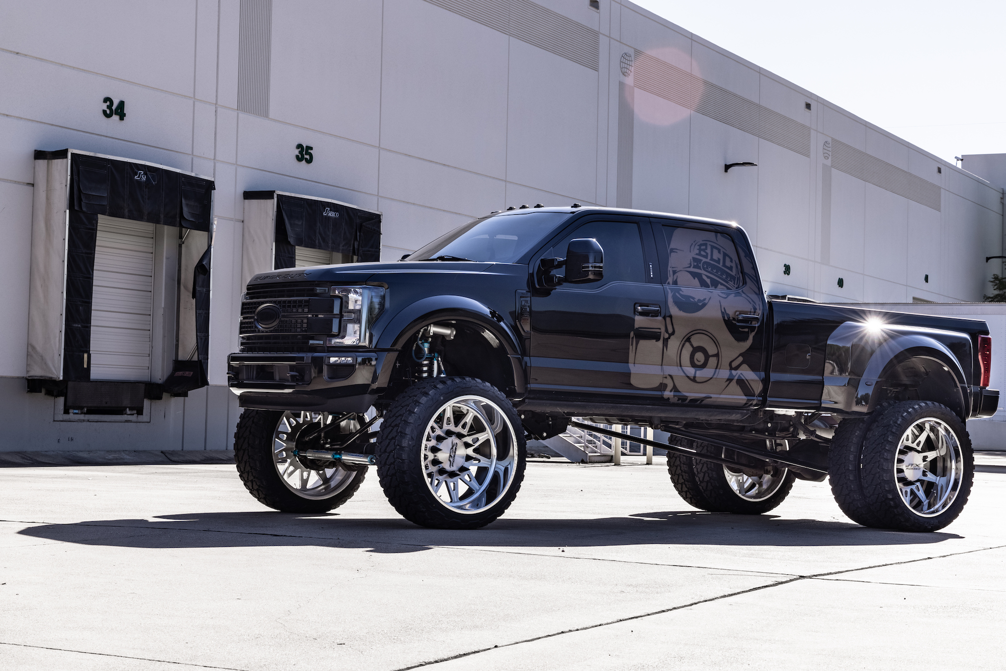 Ford F350 Superduty on 30x16-inch JTX Forged Wheels - JTX Forged