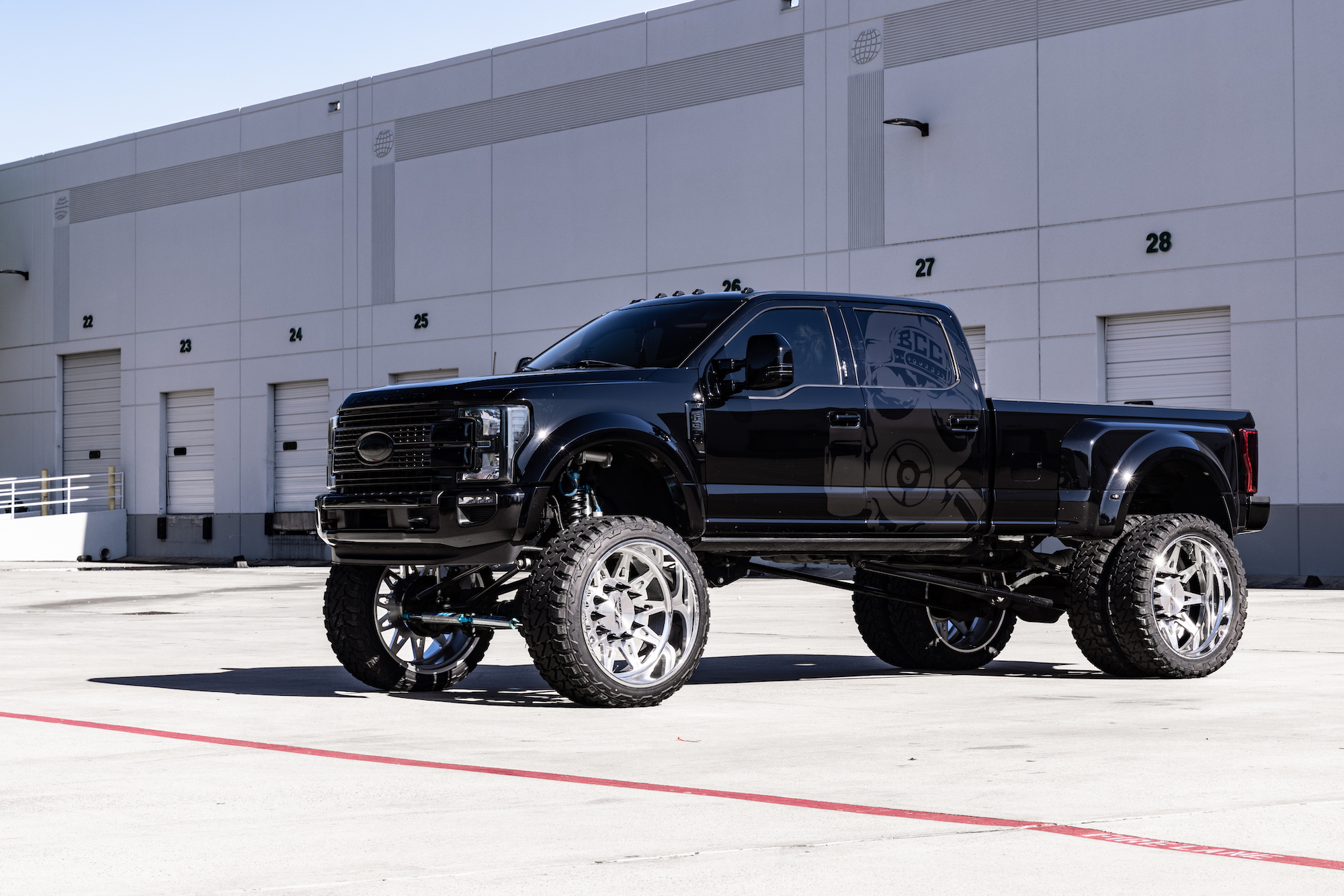 Ford F350 Superduty on 30x16-inch JTX Forged Wheels - JTX Forged