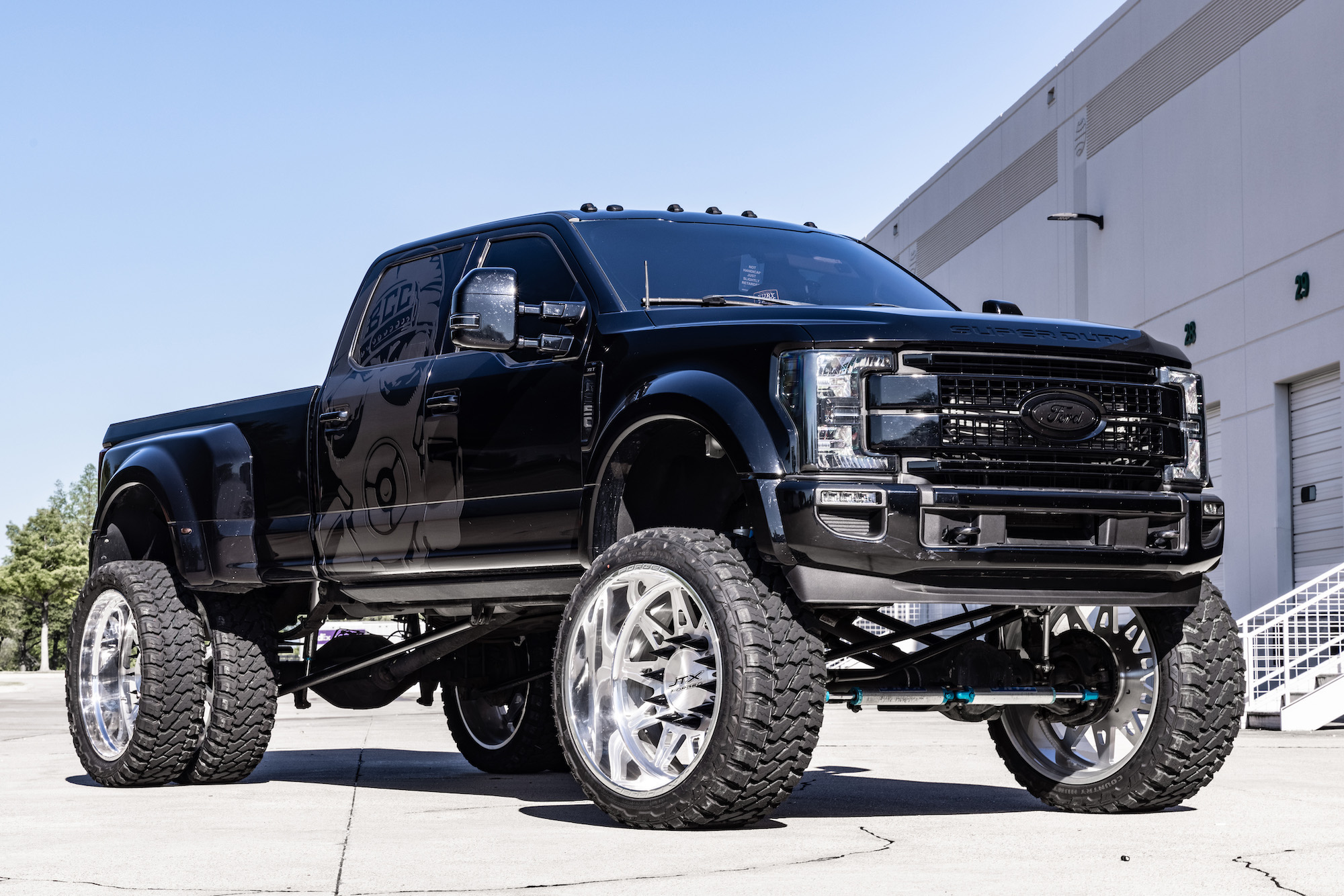 Ford F350 Superduty on 30x16-inch JTX Forged Wheels - JTX Forged