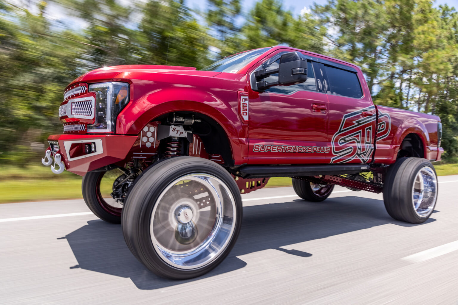 Ford F250 Super Duty on JTX Forged 30x16-inch wheels - JTX Forged