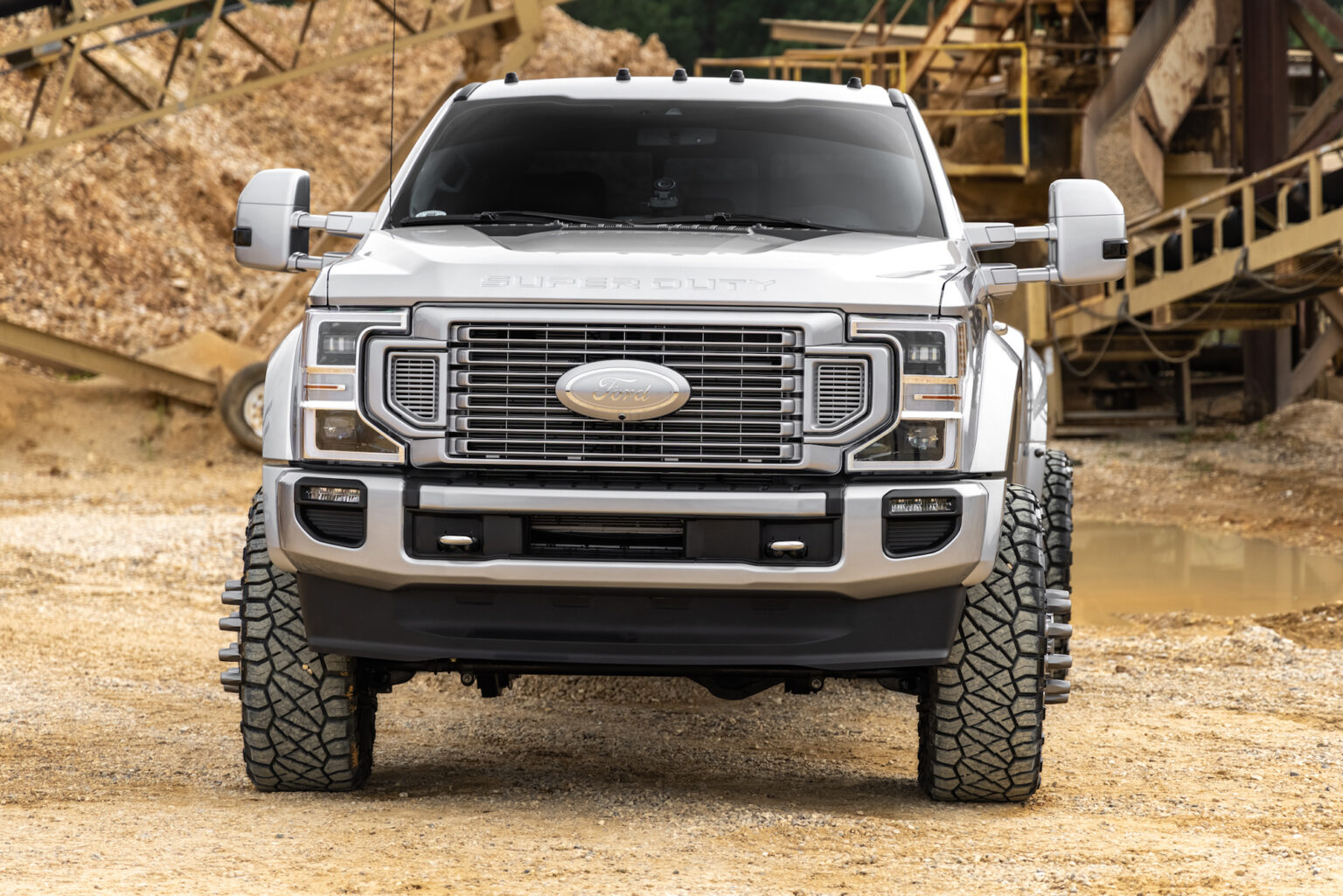 2021 F450 Platinum with 24-inch JTX Forged Wheels - JTX Forged