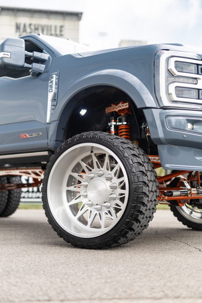 12 inch elevate lift kit on JTX forged wheels