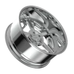 26 JTX 2 PIECE ST5-209 REAR 5 LUG P ANGLE